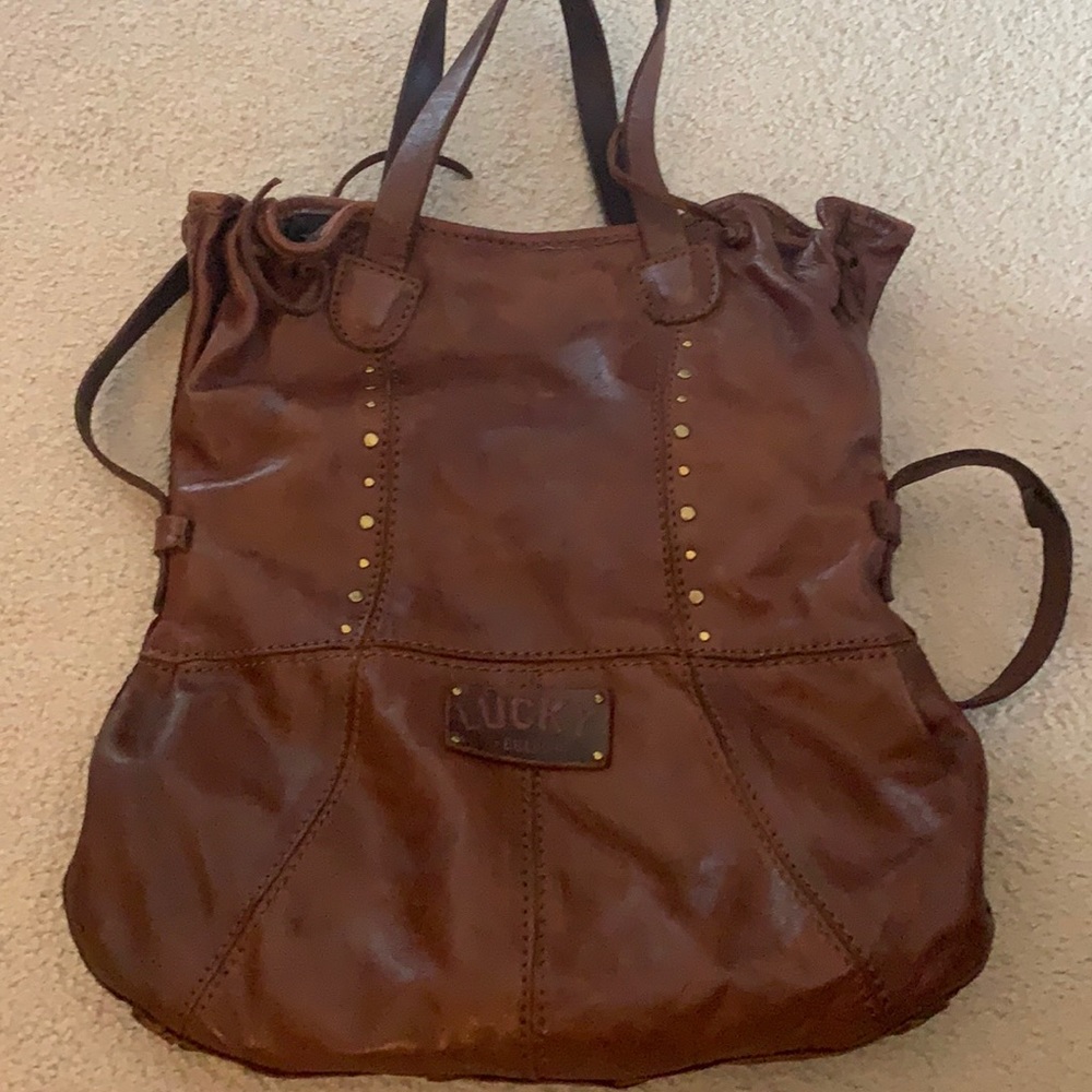 Leather Lucky brand purse